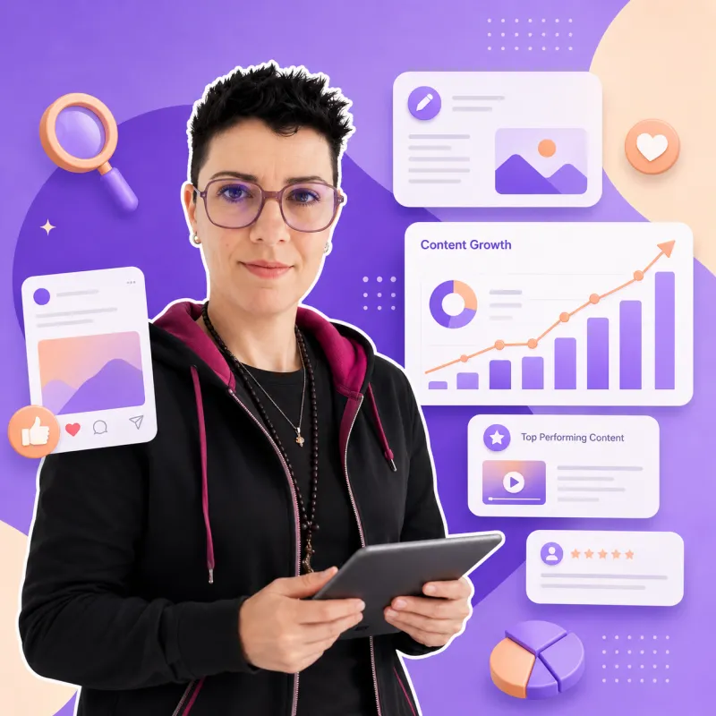 Jennifer Larcher, experte en rédaction web SEO et stratégie de contenus